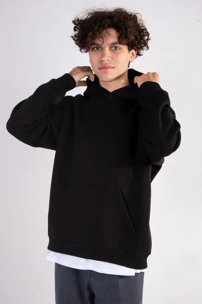 Толстовка с кап. Hidric 2 brush blk man