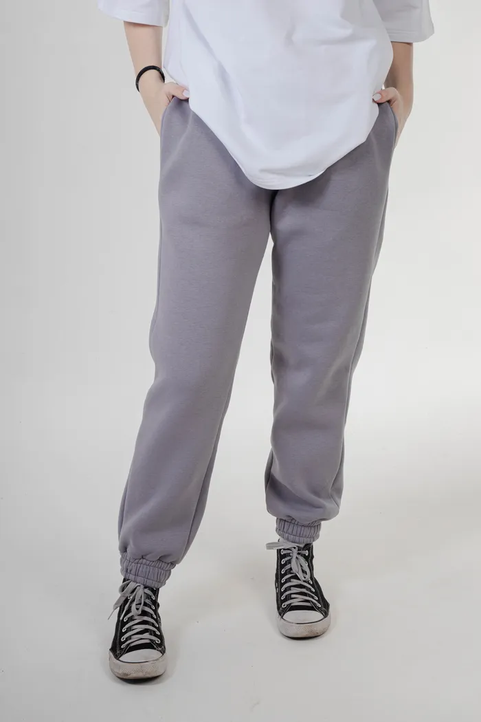 Брюки 9005 W BRUSH grey OS