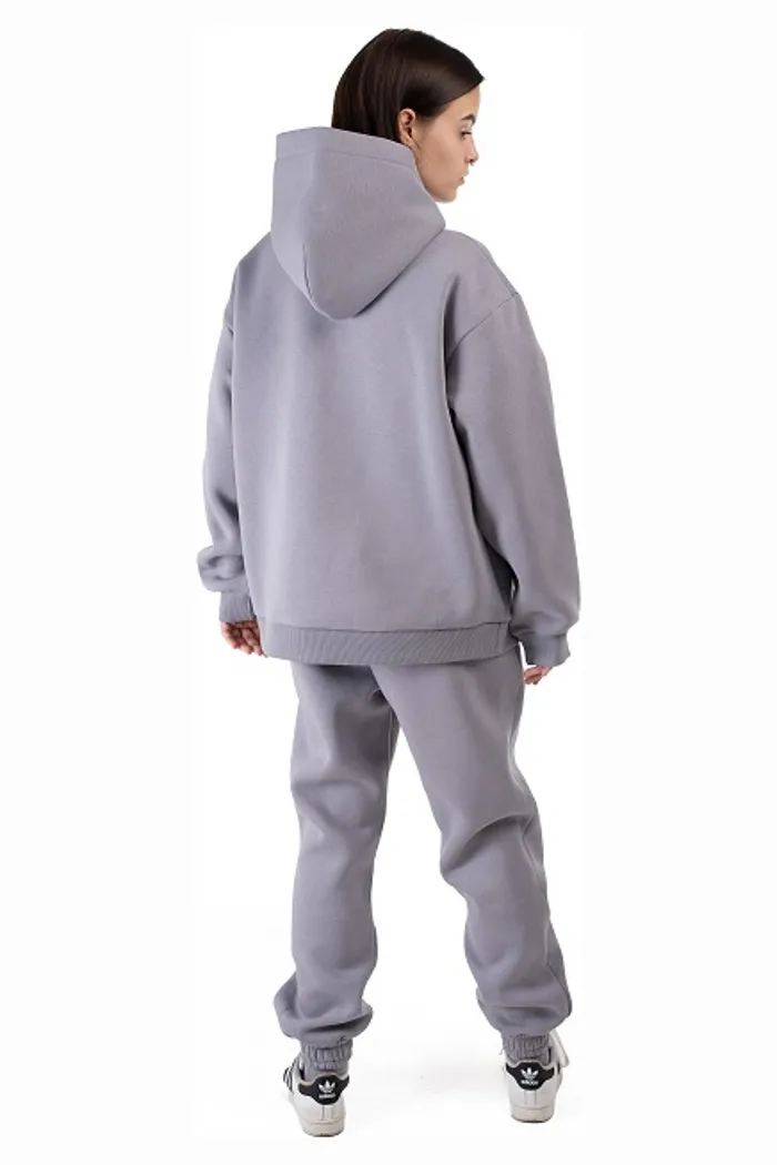 Толстовка с капюшоном 9004 W BRUSH grey OS