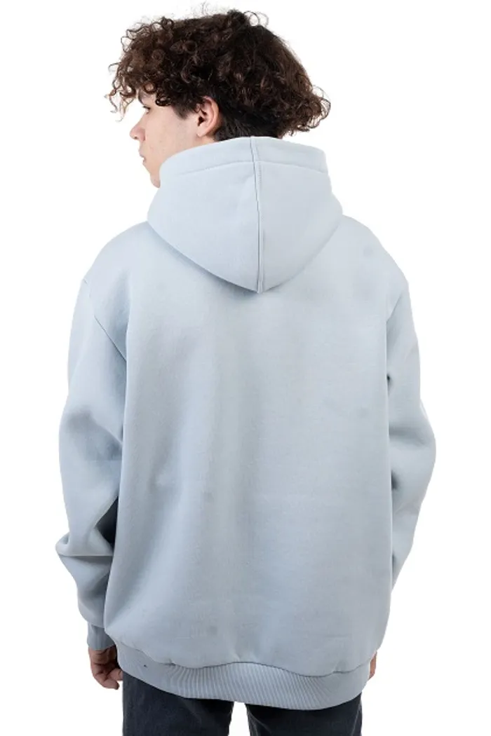 Толстовка капюшон/выш 9000 U Logo BRUSH lt.grey OS