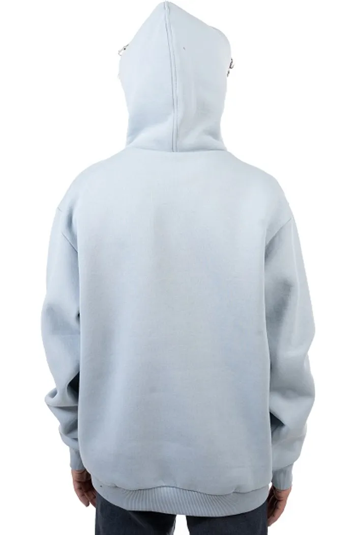 Толстовка капюшон/выш 9000 U Logo BRUSH lt.grey OS