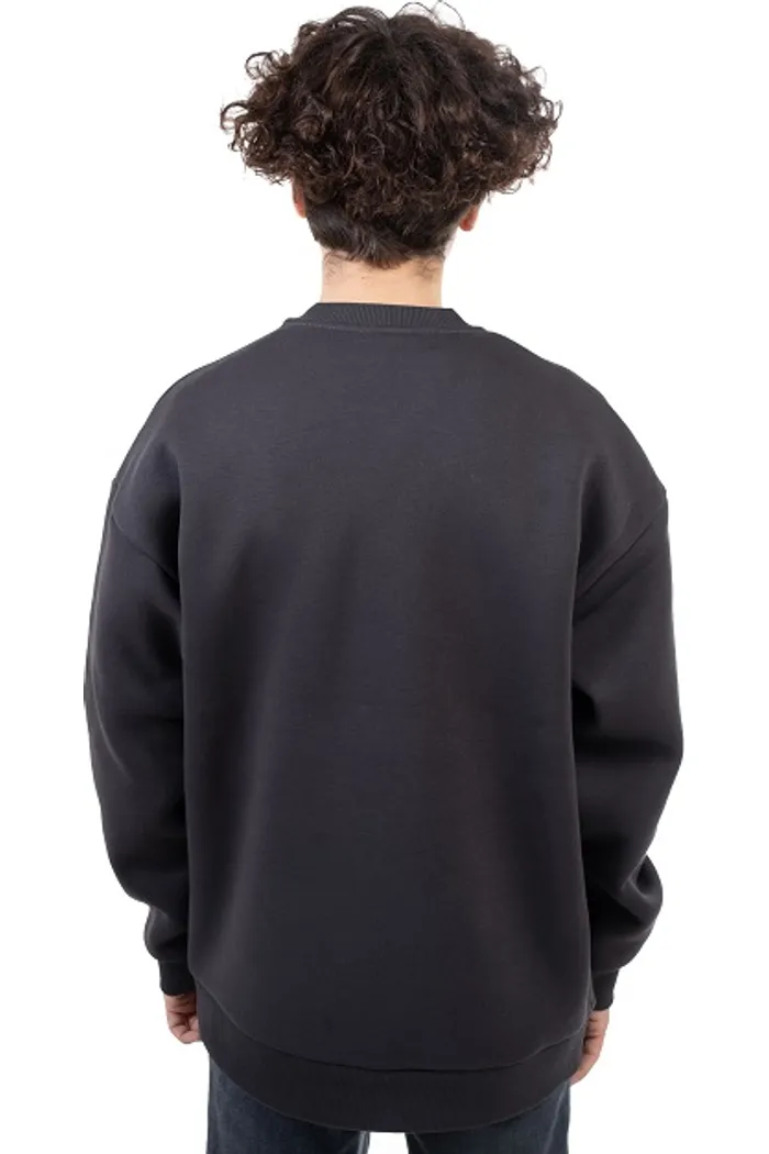 Толстовка 8802 Unisex BRUSH dk.grey OS