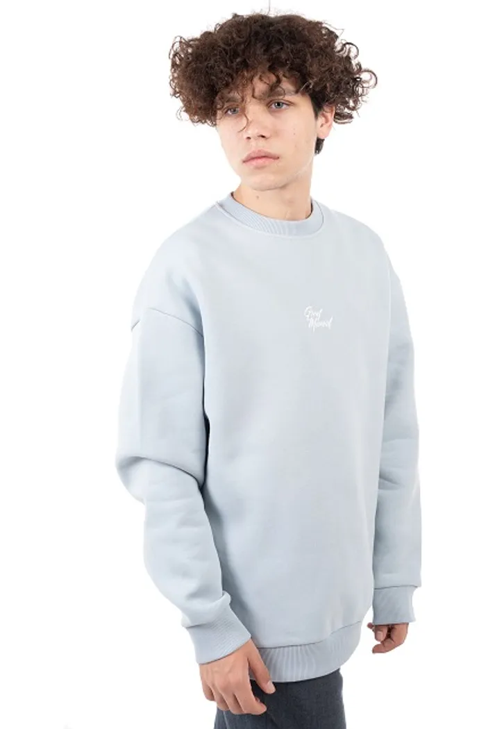 Толстовка 8802 Unisex BRUSH lt.grey OS