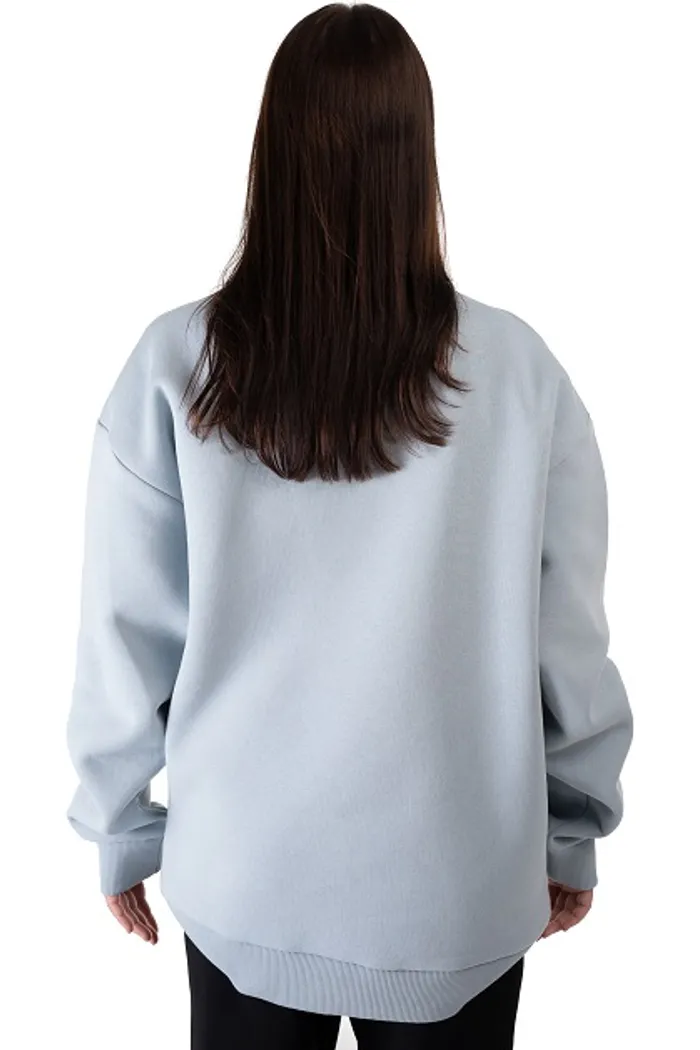 Толстовка 8802 Unisex BRUSH lt.grey OS