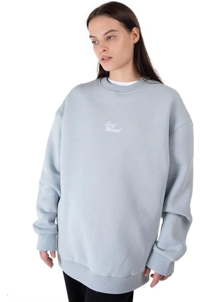 Толстовка 8802 Unisex BRUSH lt.grey OS