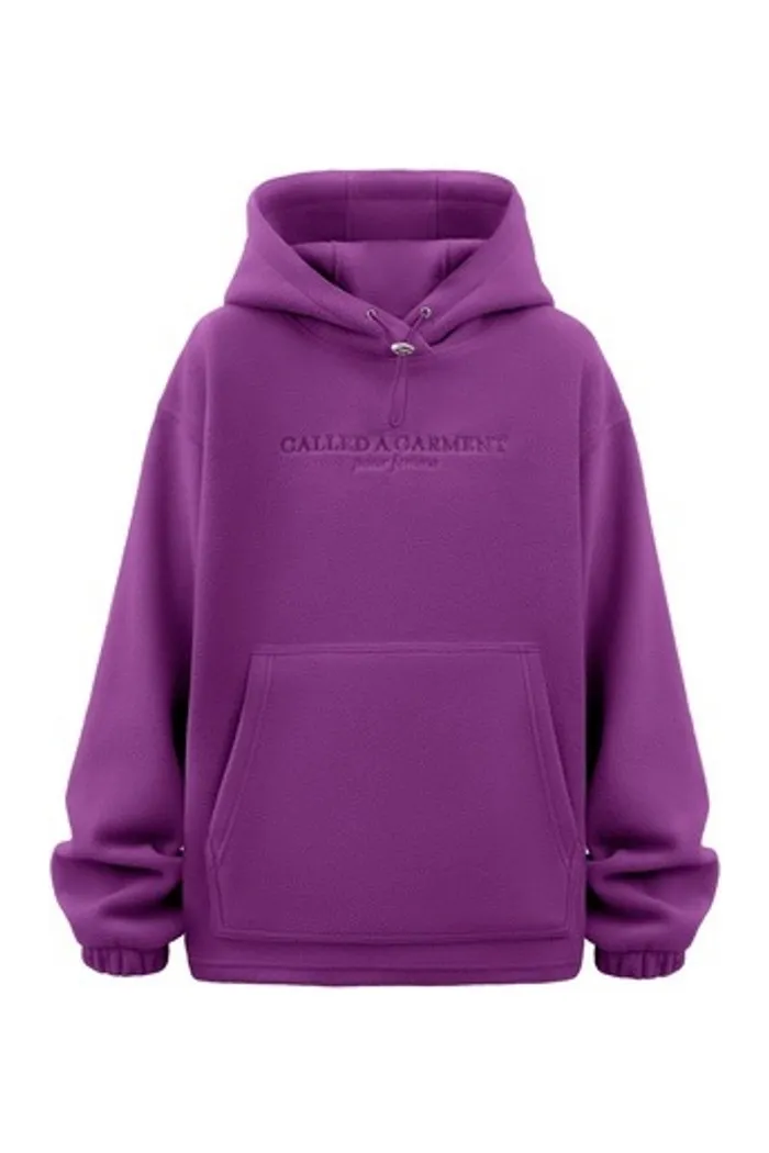 Wrap hoodie, яркий фиолет, женский