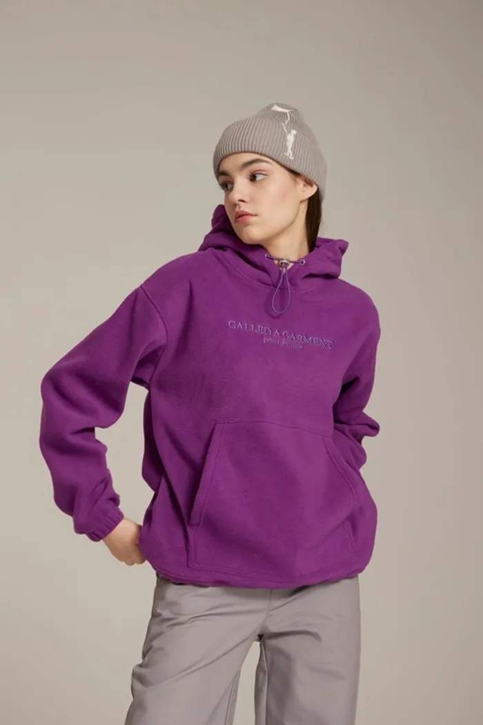 Wrap hoodie, яркий фиолет, женский