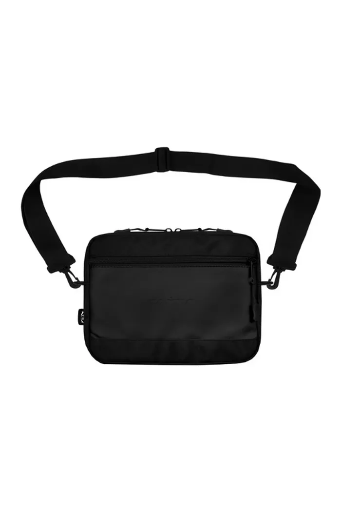 Сумка через плечо ТАЙНА L POST Тиснение черный