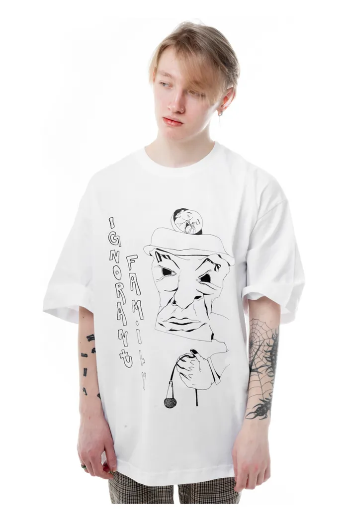 Футболка Микрофон wht man