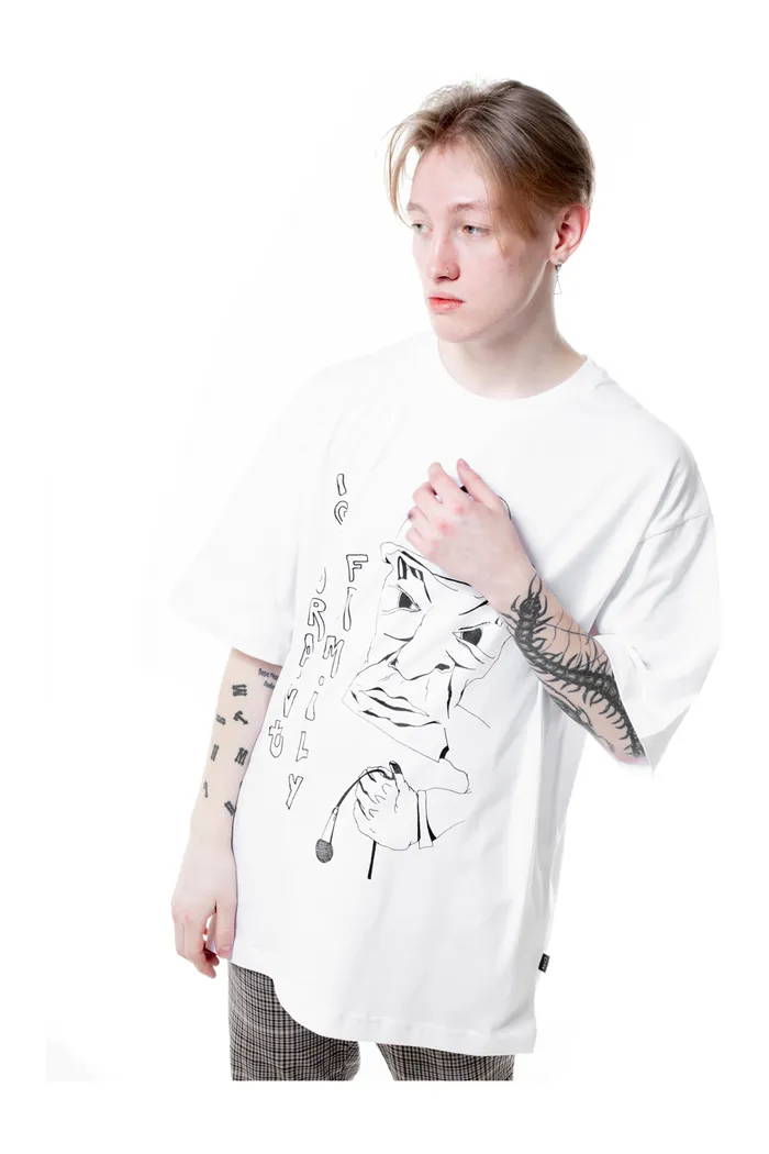 Футболка Микрофон wht man