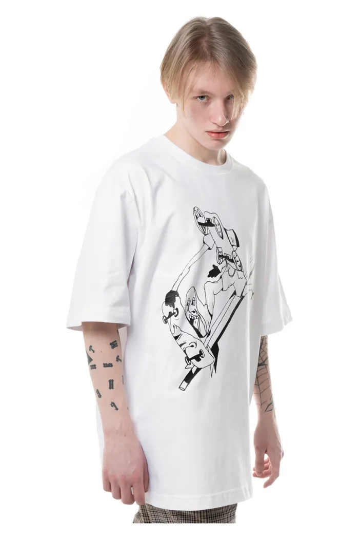 Футболка Скейт wht man