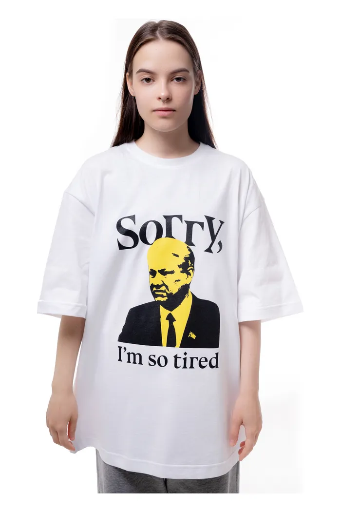 Футболка Sorry 240 wht man