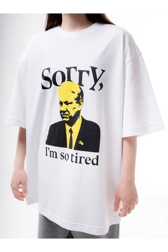 Футболка Sorry 240 wht man