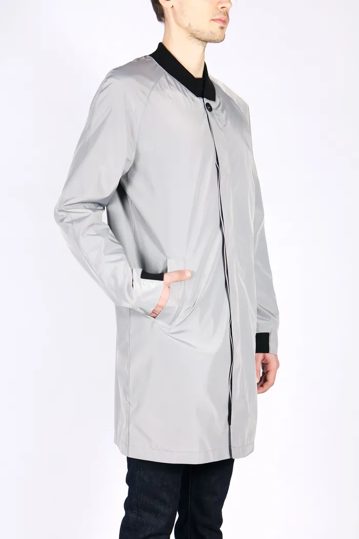 Плащ С7МЬ M серый