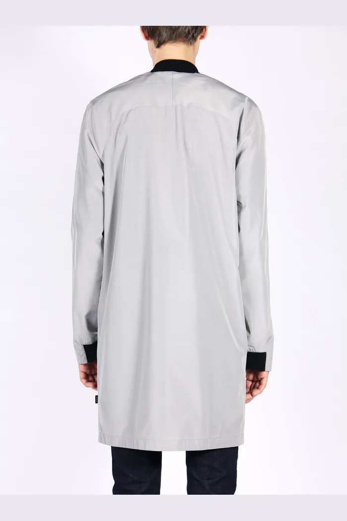 Плащ С7МЬ M серый