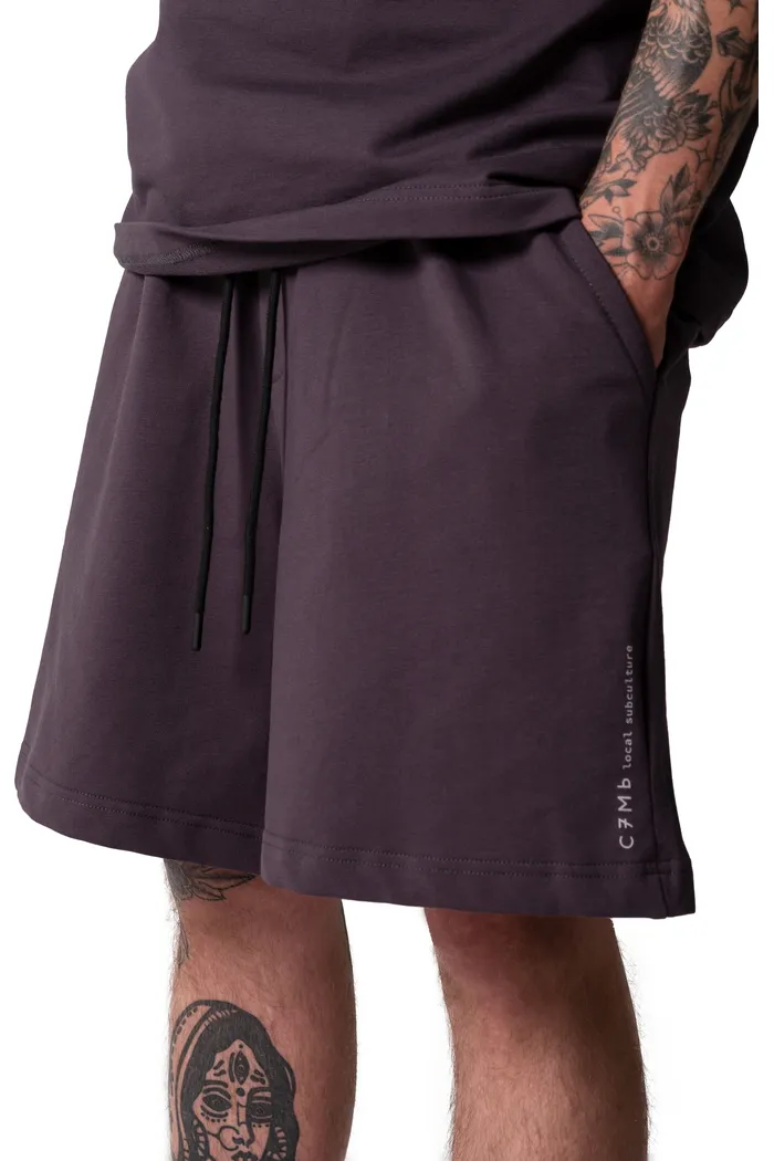 Шорты С7МЬ French terry dk.grey man