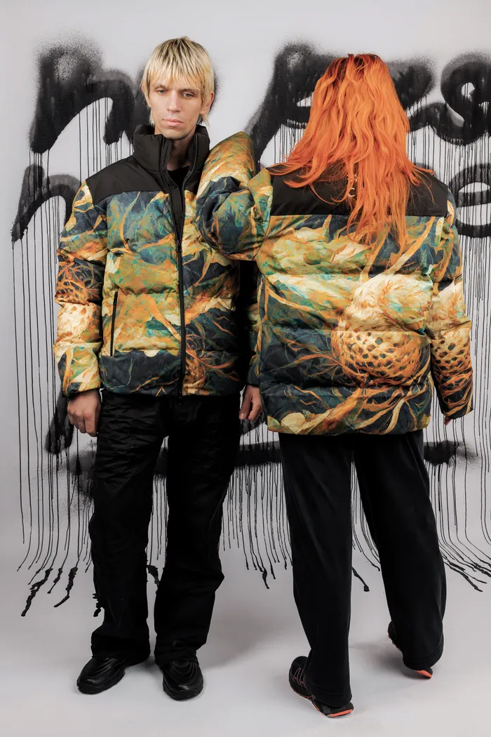 Куртка С7МЬ x Sxema Organic Green зеленая