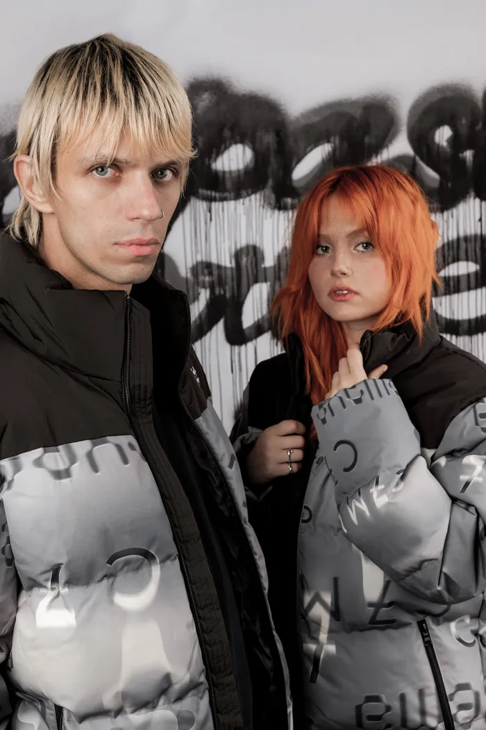 Куртка С7МЬ x Sxema Pattern С7МЬ серая