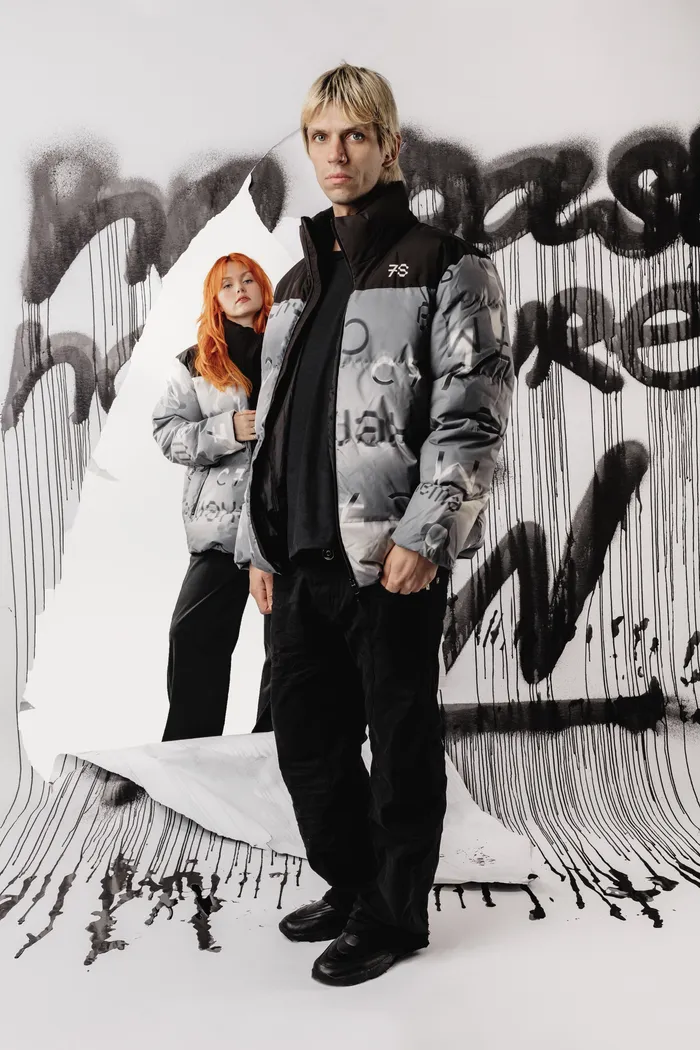 Куртка С7МЬ x Sxema Pattern С7МЬ серая