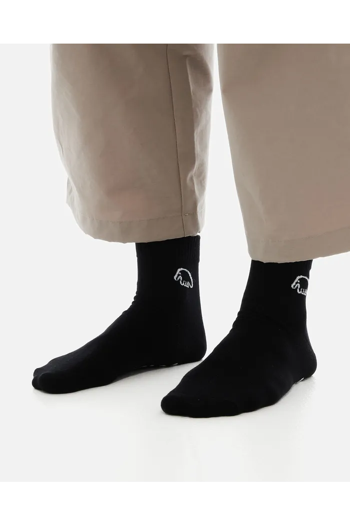 Носки ANTEATER LOW_Socks-Black-Logo черные