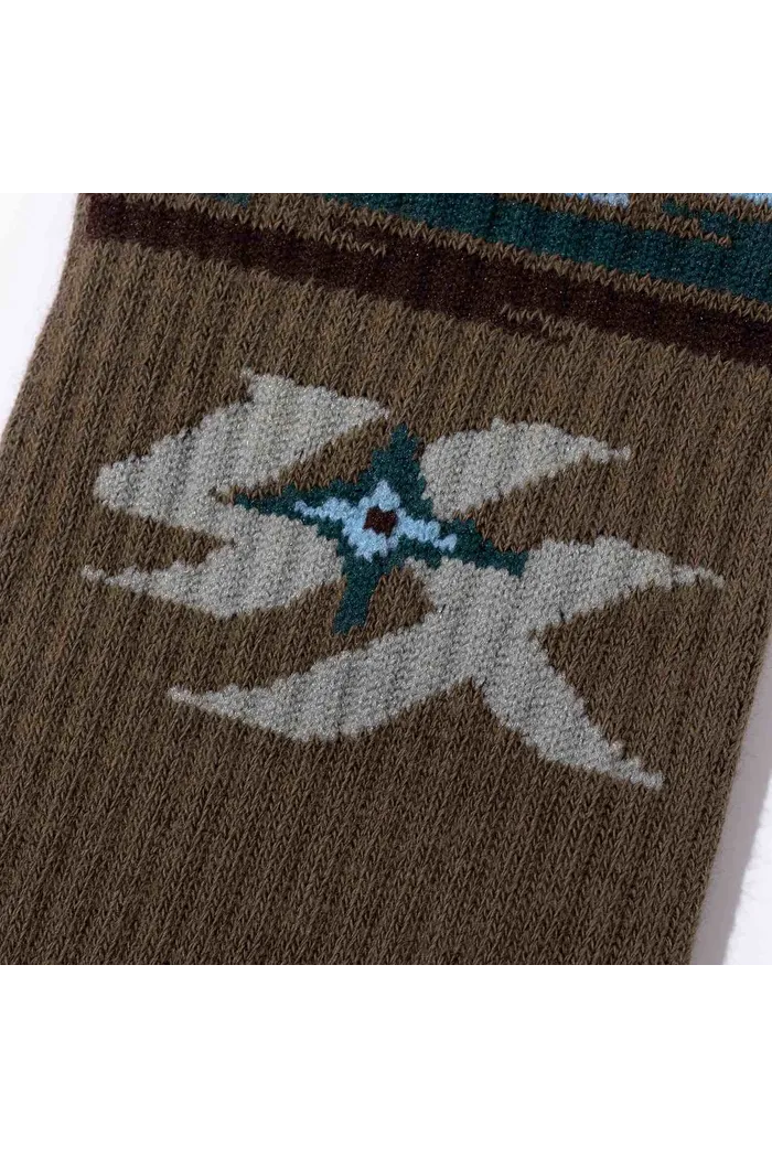 Носки YMKASHIX Star хаки рр.35-40