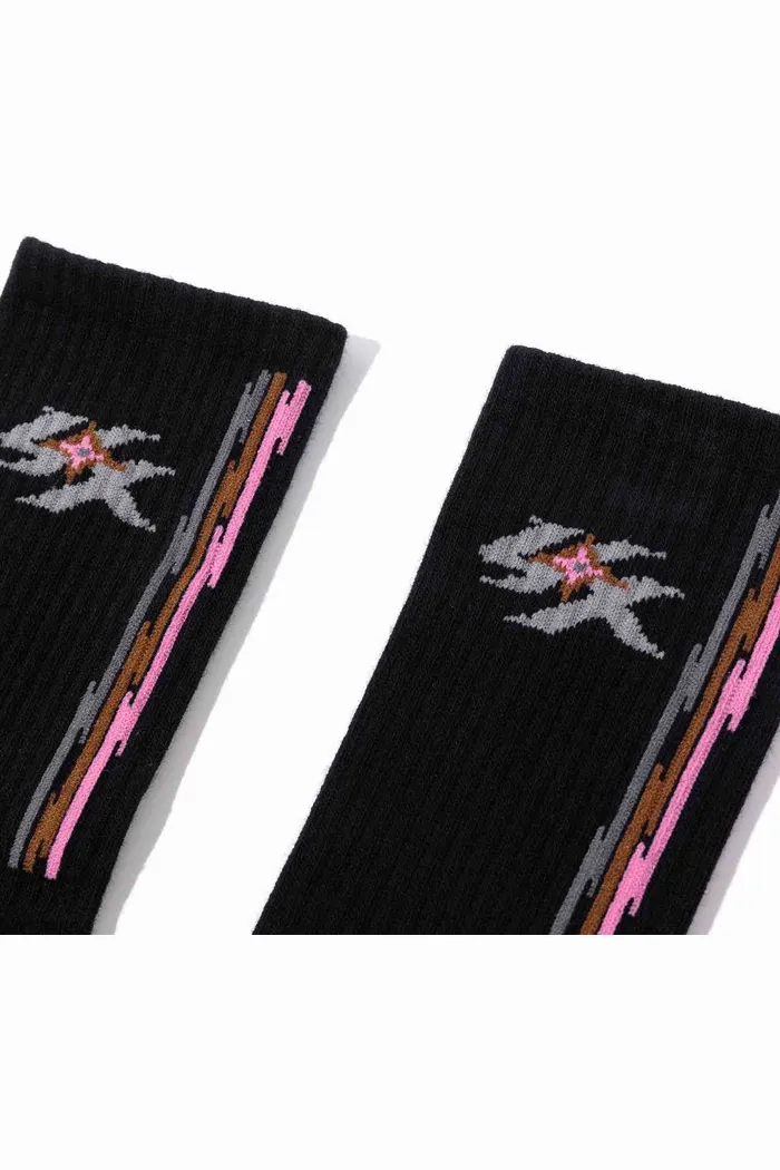 Носки YMKASHIX Star черные рр.40-45