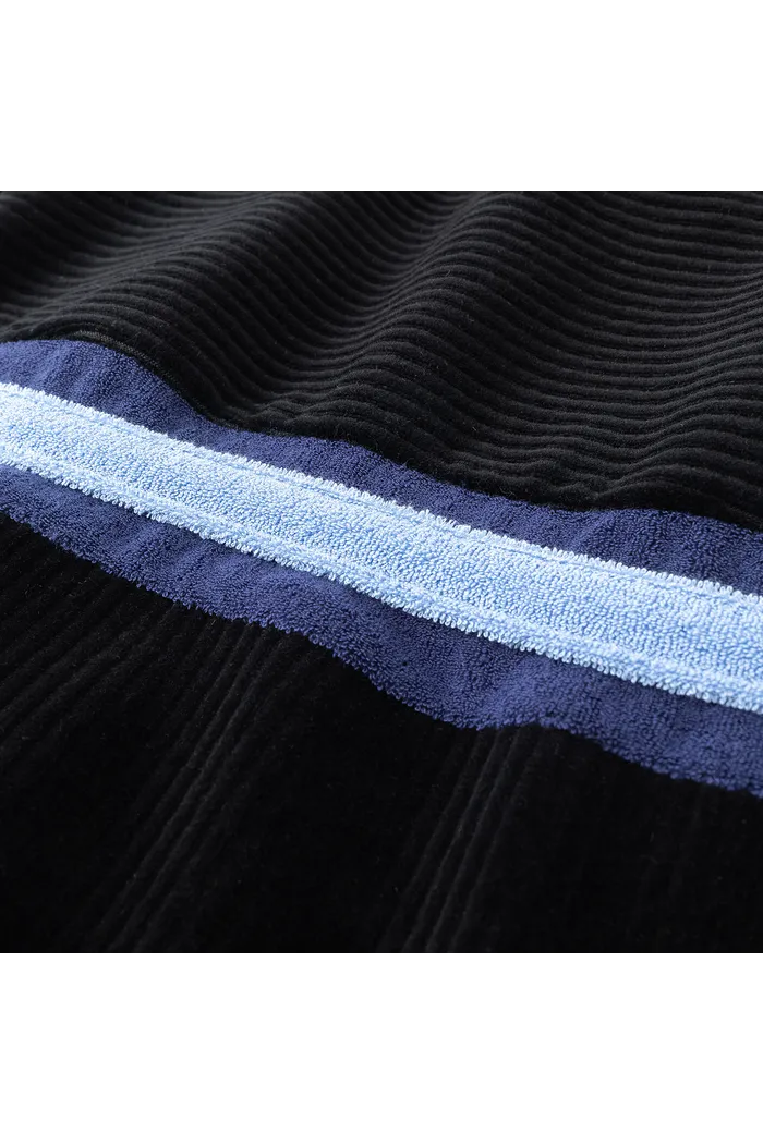 Олимпийка велюровая YMKASHIX stripe track черный