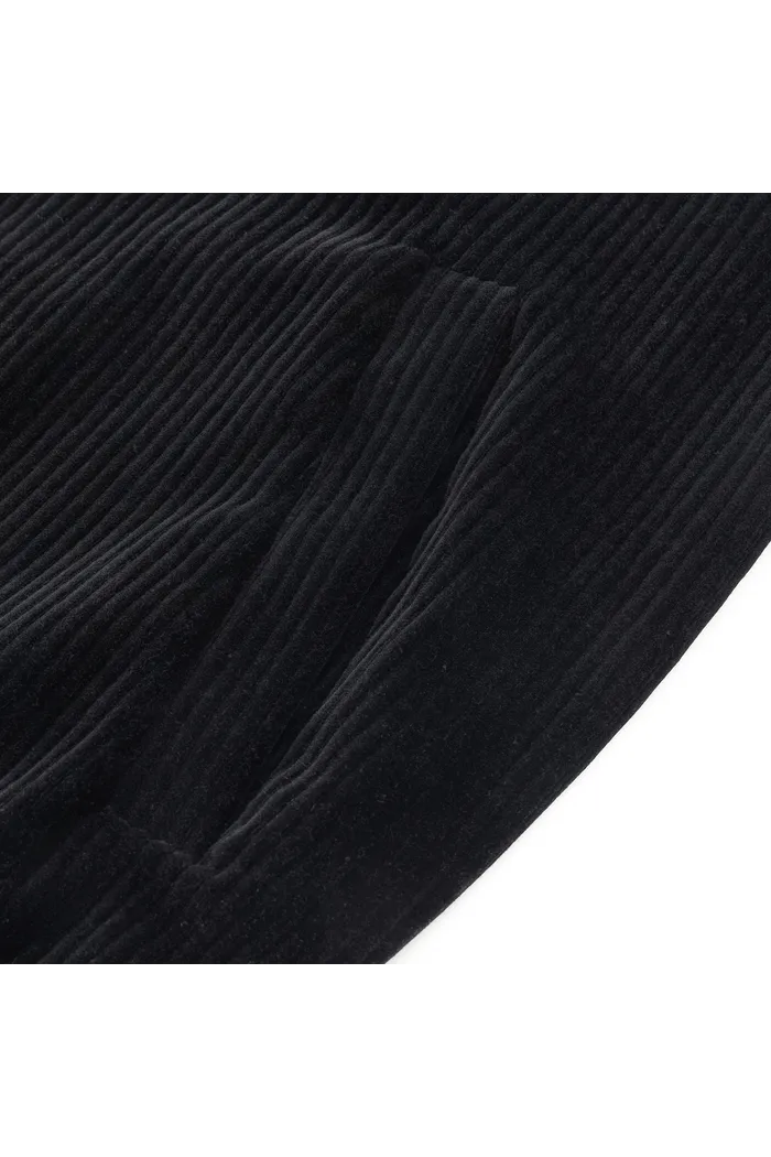 Олимпийка велюровая YMKASHIX stripe track черный