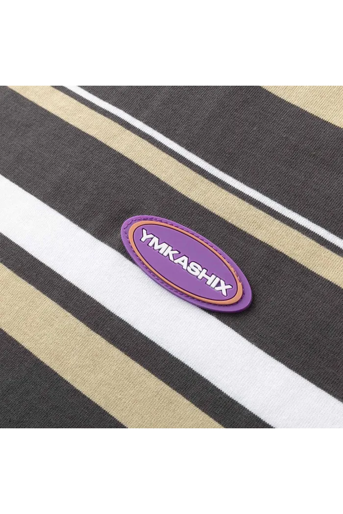 Футболка YMKASHIX Nineties коричневый/песочный