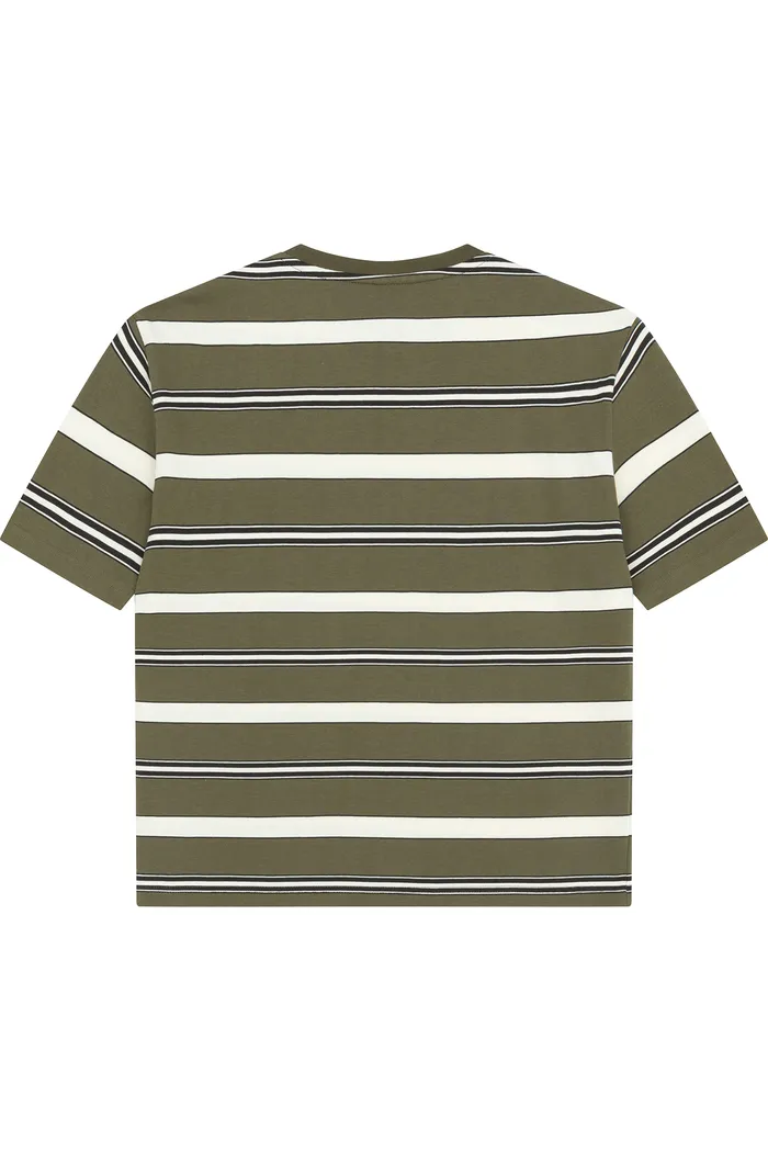 Футболка YMKASHIX Nineties хаки/бежевый