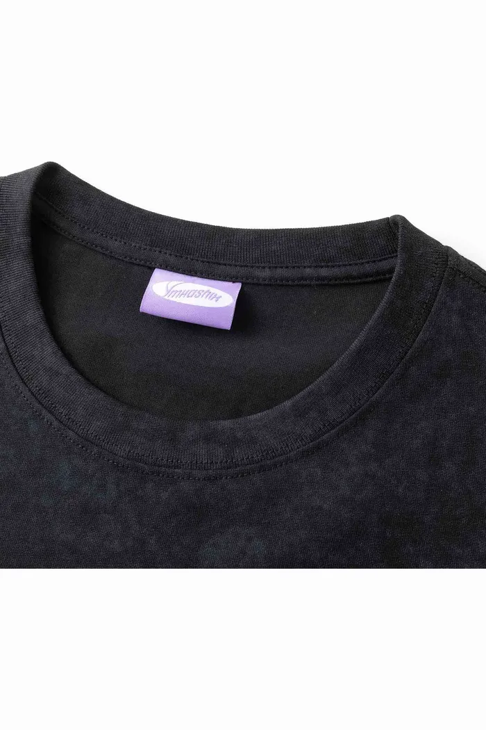 Футболка YMKASHIX STAR черная унисекс