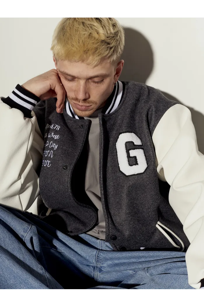 Бомбер GIFTED78 23/501 RICH серый
