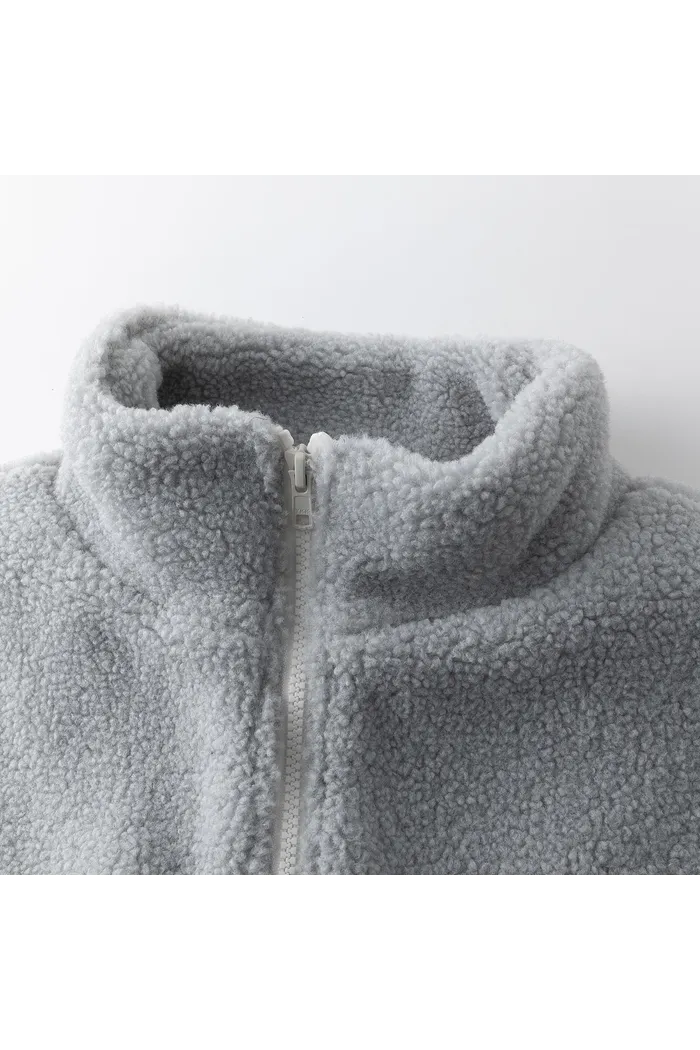 Куртка YMKASHIX Furry Big Logo HTF серая мужская