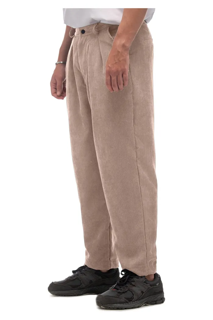 Чиносы ZRD Classic Velvet молочные мужские