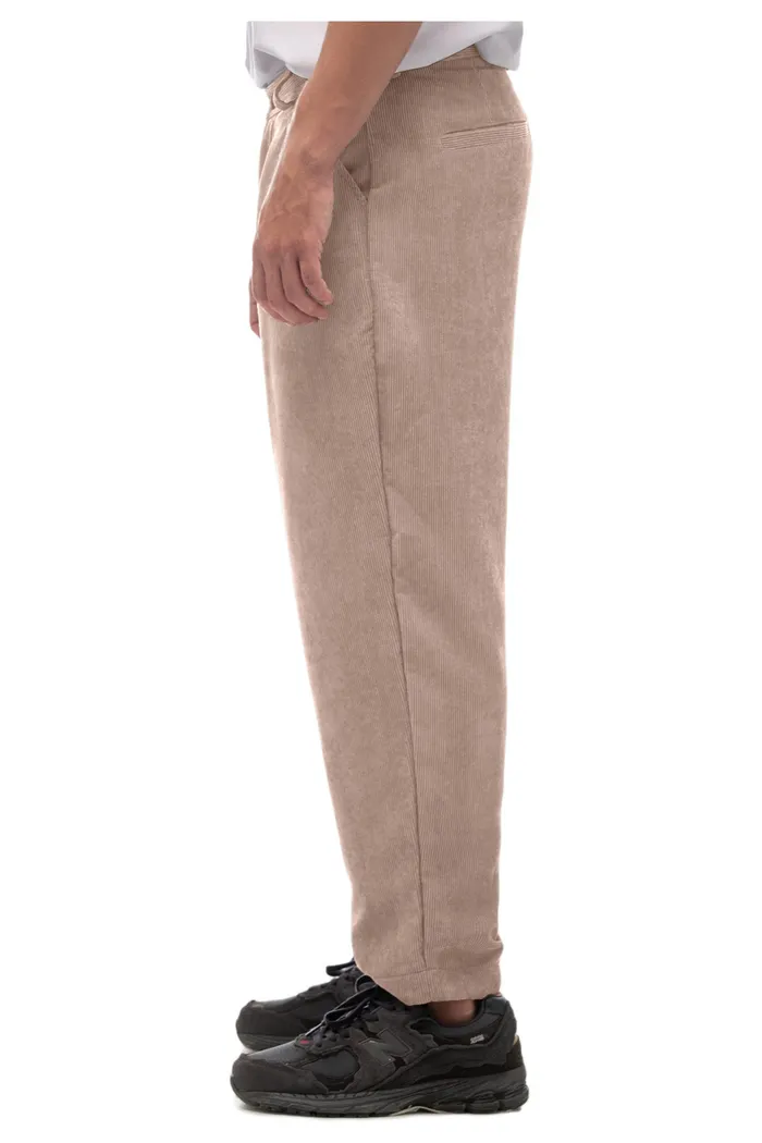 Чиносы ZRD Classic Velvet молочные мужские