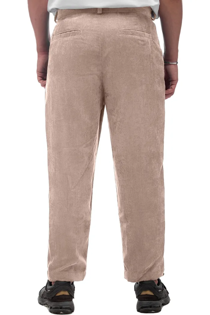 Чиносы ZRD Classic Velvet молочные мужские