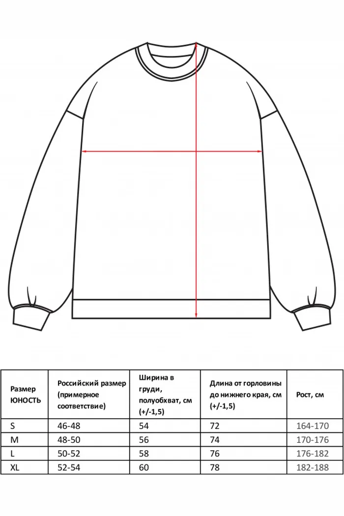 Свитшот НЕНАВИЖУ ЮНОСТЬ «Скотч» черный