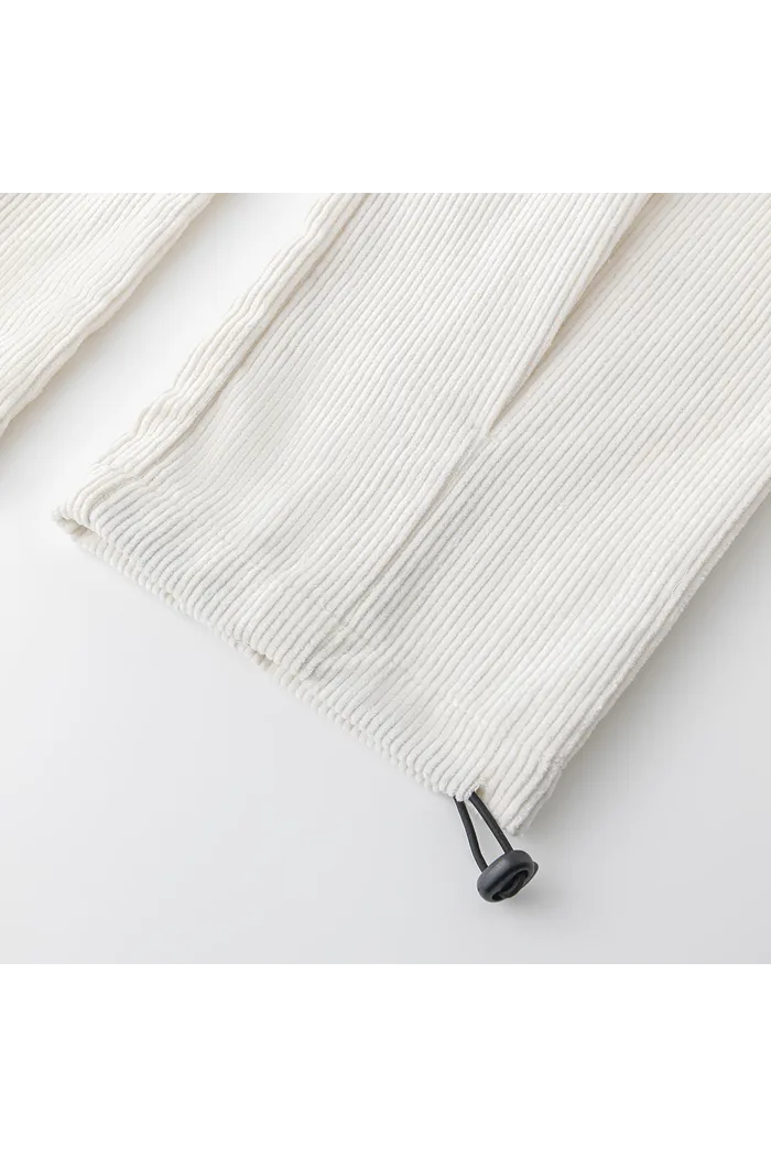 Брюки YMKASHIX velvet two белый