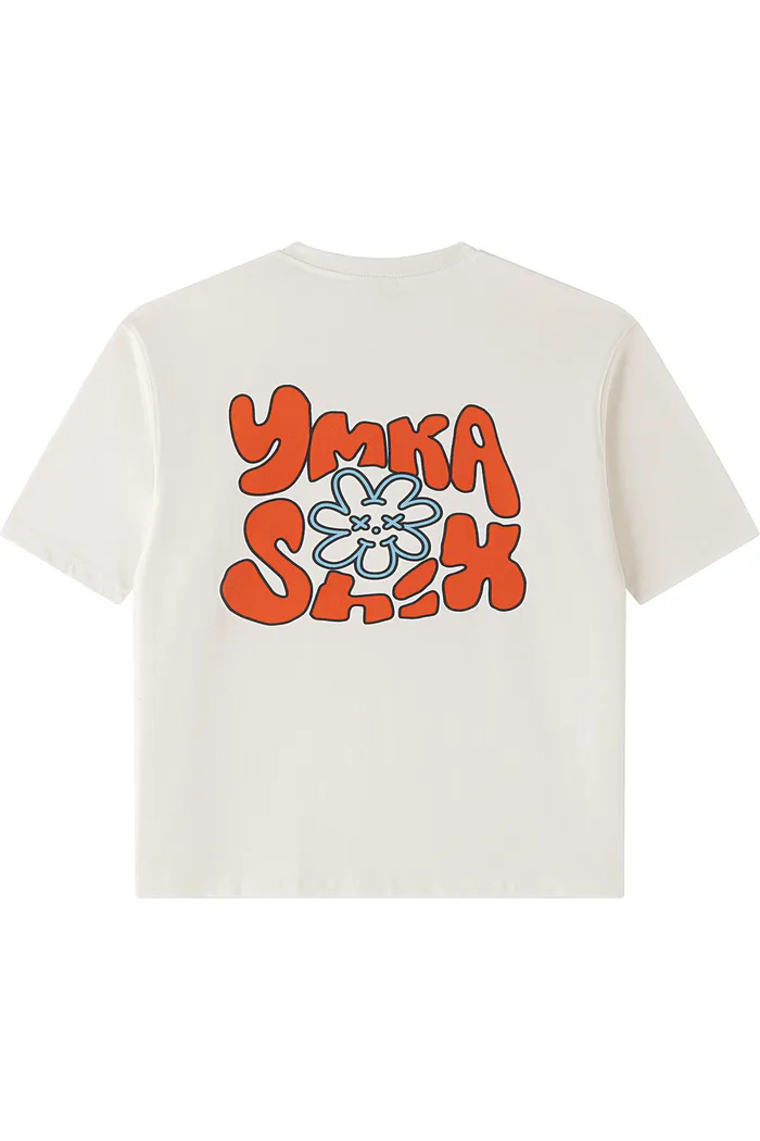 Футболка YMKASHIX COVER белая унисекс