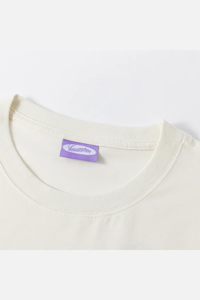 Футболка YMKASHIX COVER белая унисекс