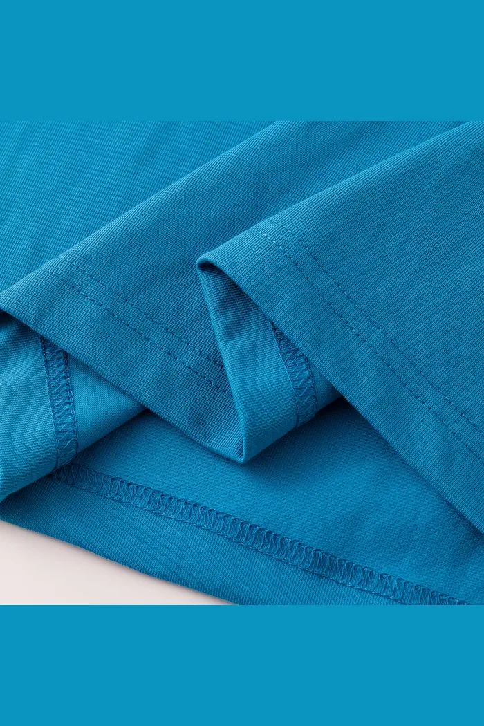 Футболка YMKASHIX Sorona синяя унисекс