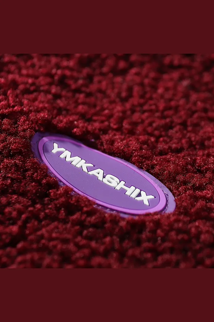 Куртка YMKASHIX Furry Bastard бордовая унисекс