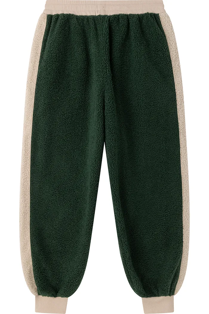 Брюки YMKASHIX Little Lamb зеленый/песочный унисекс