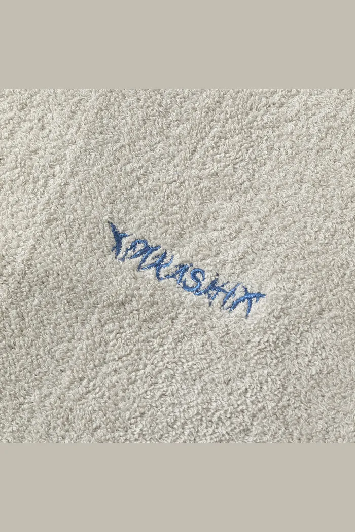 Футболка-поло YMKASHIX color block HTF синий/песочный