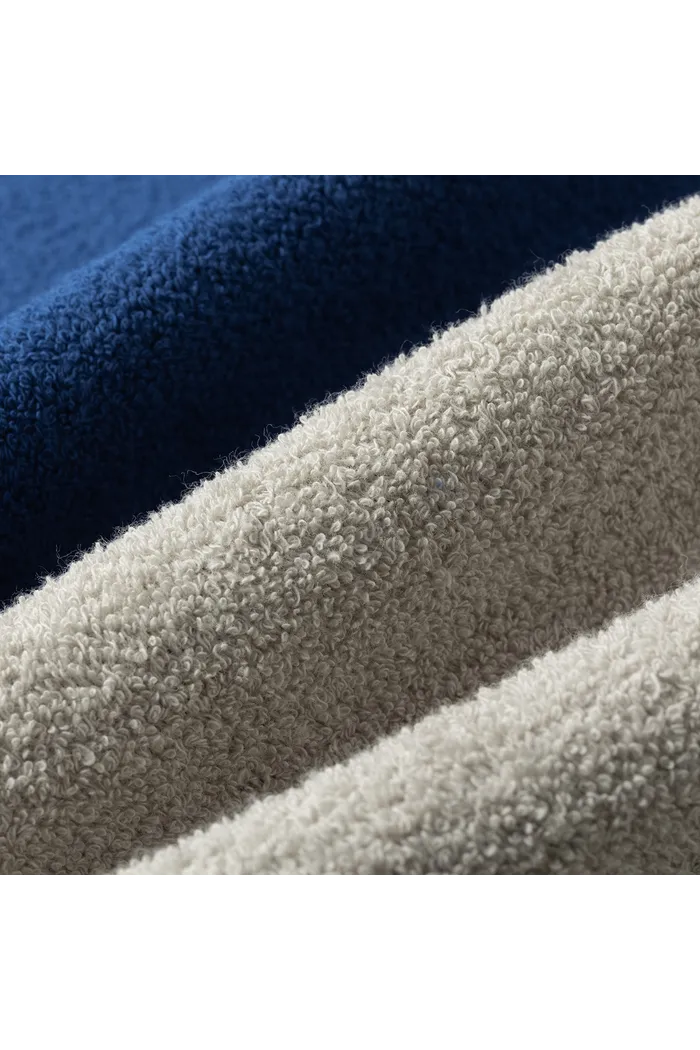 Футболка-поло YMKASHIX color block HTF синий/песочный