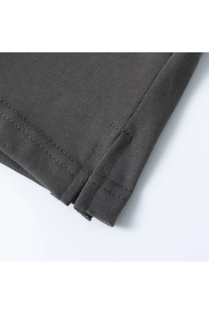 Лонгслив YMKASHIX Rugby т.серый/зеленый