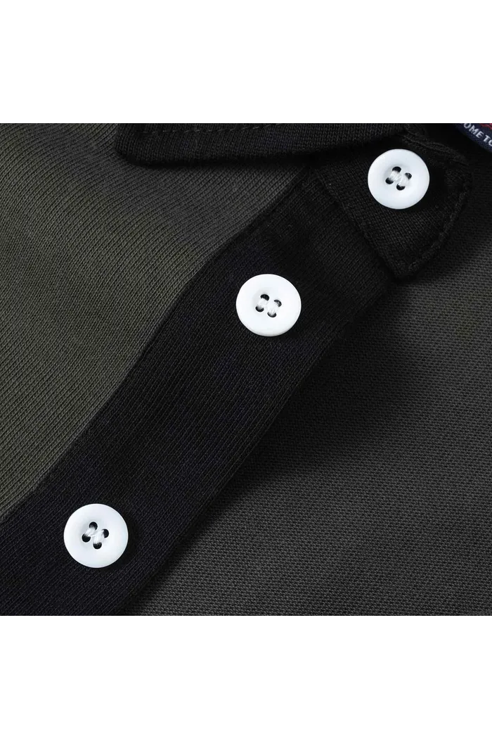 Лонгслив YMKASHIX Rugby графит/черный