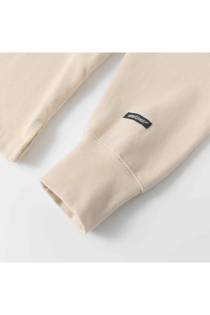 Лонгслив YMKASHIX Rugby песок/графит