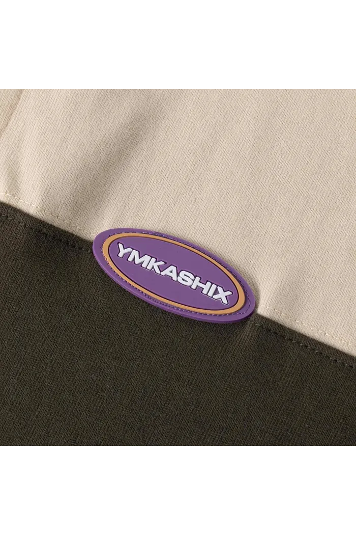 Лонгслив YMKASHIX Rugby песок/графит