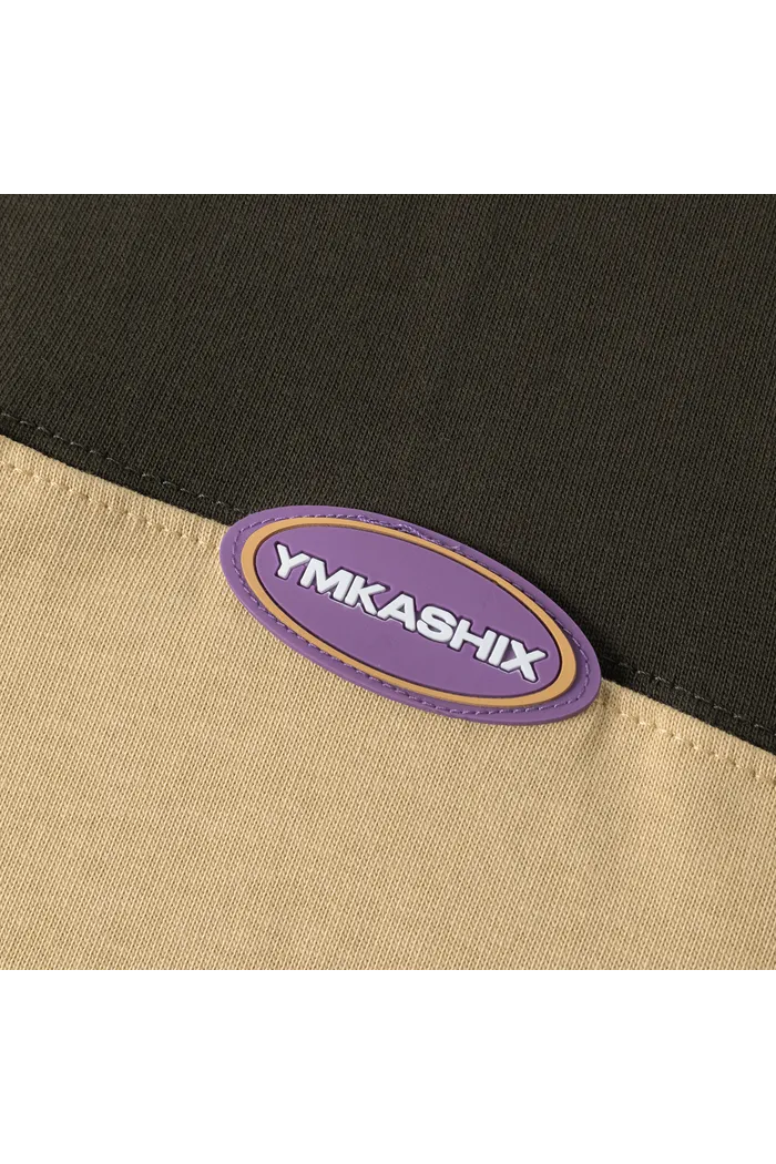 Лонгслив YMKASHIX Rugby коричневый/песок